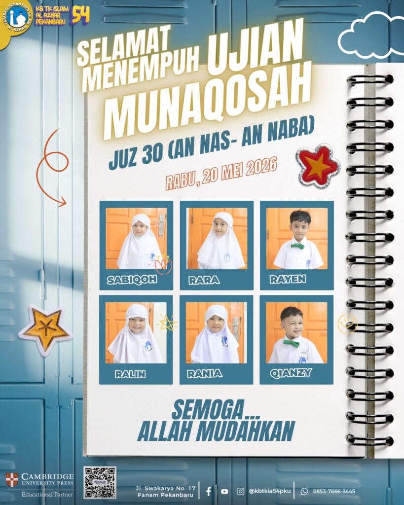 Assalamualaikum.Selamat menempuh Ujian Munaqosah Juz 30 (An-Nas – An-Naba) ✨Semoga Allah ﷻ mudah (2)