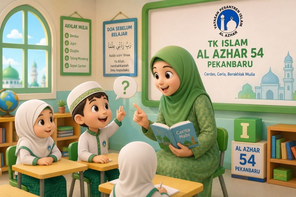 Rahasia Anak Aktif! Berani Bertanya Sejak TK